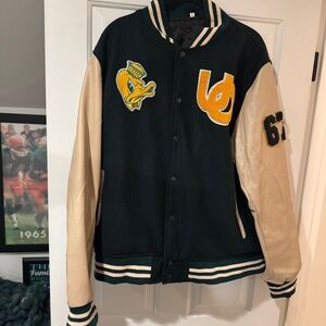 *Vintage/Rare* Oregon Ducks Retro 1967 Varsity Jacket size Large